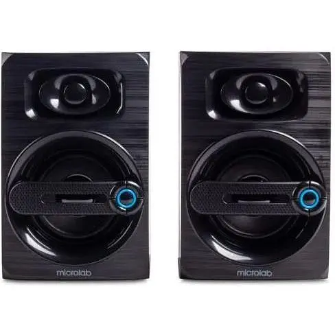 Колонки 2.0 Microlab B23, Black, 2 x 3 Вт, МДФ/пластик, живлення від USB - фото 1
