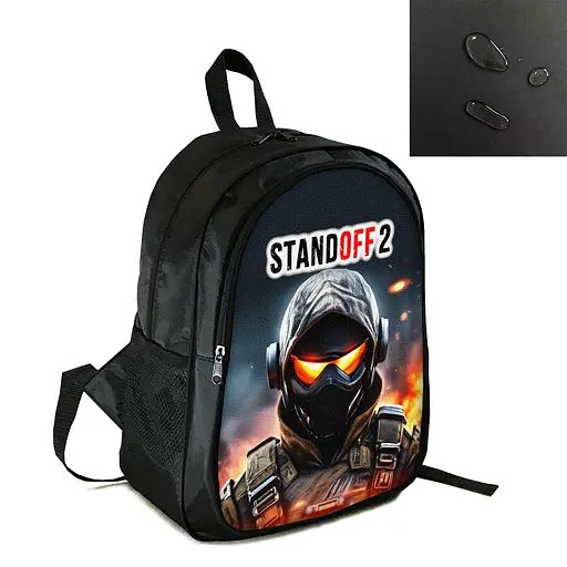 Рюкзак шкільний/міський 38×28см з принтом Standoff 2 дитячий, підлітковий, спортивний (4250)
