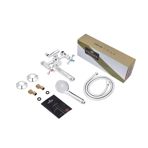 Змішувач для ванни Kroner KRM Rhein - C060 (CV023572) - фото 5