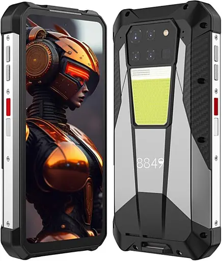 Смартфон Unihertz 8849 Tank 3 16/512GB Night Vision (Без Лазерного Далекоміра) Black-Silver