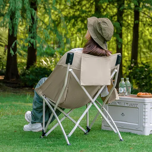 Стул складной Naturehike Stellaluna T04 CNK2550JJ022 черный - фото 13