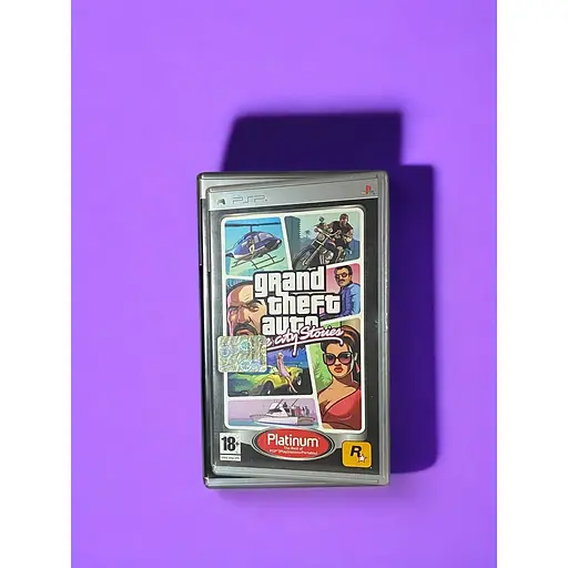 Ліцензійний диск + ігрова карта на PSP ліцензія Grand Theft Auto: Vice City Stories
