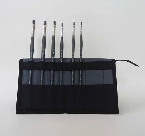 Набор кистей для акрикла Raphael Softacryl, 6 шт. - фото 5