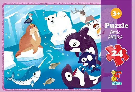 Пазли G-Toys Арктика, 24 елементи, FA01