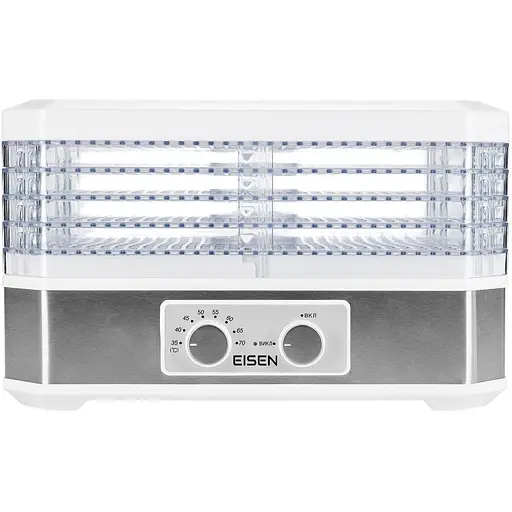 Сушарка овочів та фруктів Eisen EFD-055W 500W White