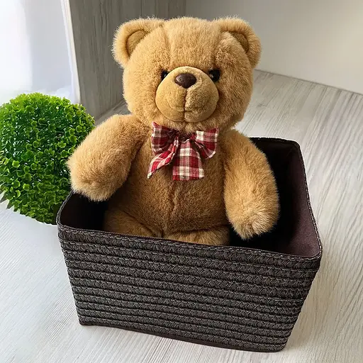 Короб для зберігання Handy Home 25х17х19 см темно-коричневий (QR07F-M) - фото 2