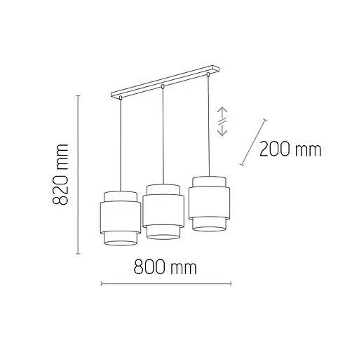Підвісний світильник TK Lighting 6304 Boho - фото 3