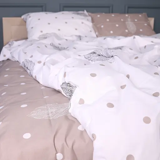 Наволочка MirSon Ranforce Elite Minimal Dots 70х70 см (2200013009405) - фото 2