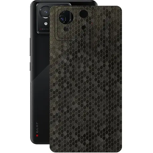 Захисна плівка StatusSKIN для Asus ROG Phone 8 Корпус Вініл Соти чорні - фото 1