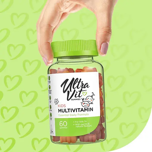 Мультивітамінний комплекс для дітей VPLab UltraVit Kid's Multivitamin 60 жувальних цукерок - фото 4