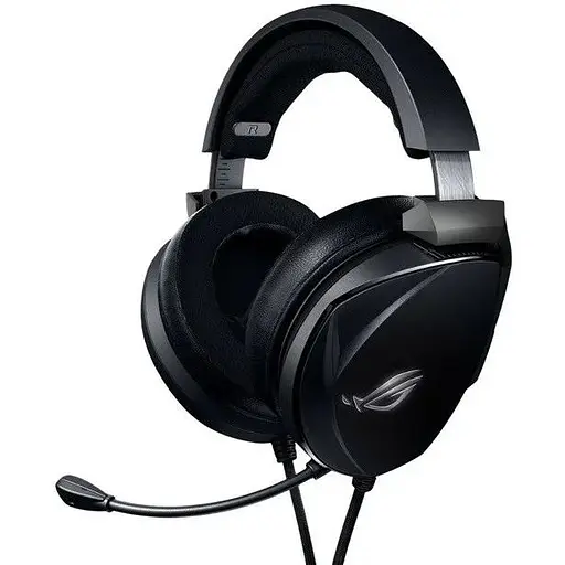 Наушники Asus проводные геймерские полноразмерные ROG Theta Electret черные - фото 1