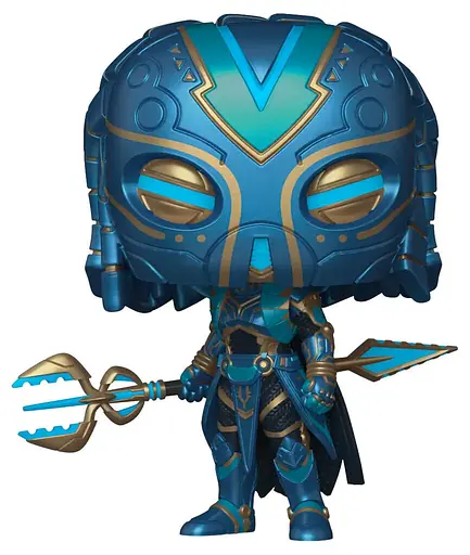 Коллекционная  фигурка   Фанко Поп Марвел Черная Пантера Анека Funko Pop Marvel Black Panther Aneka 10 см M BP A 1178 - фото 2