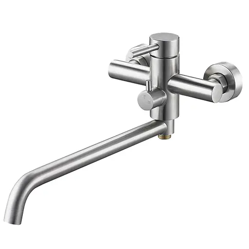 Змішувач для ванни Zegor SAP7-A090 Нержавіюча сталь 30412 - фото 2