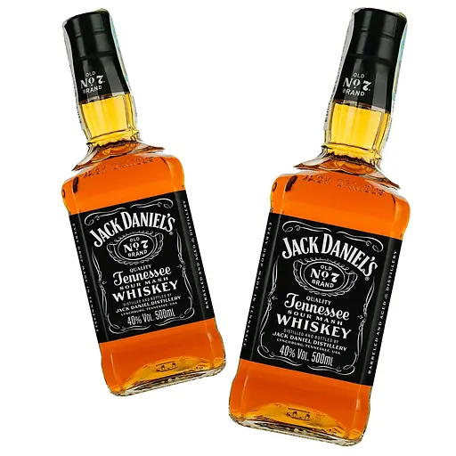 Виски Jack Daniel's Tennessee Old No.7, 40% (2 шт. х 0.5 л) - фото 1