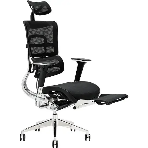 Офисное кресло GT Racer X-801L (W-51), черное (X-801L Black (W-51)) - фото 3