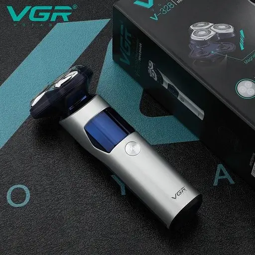 Чоловіча електробритва VGR V-328 акумуляторна бритва для чоловіків Білий 5 Вт - фото 9