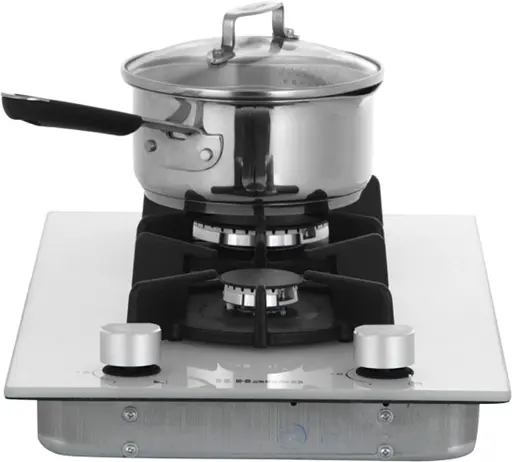 Варочная поверхность газовая Hansa 30 см чугун нержавеющая сталь - фото 4