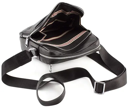 Шкіряна чоловіча сумка Marco Coverna 23х20х7 см sum0023796 - фото 8