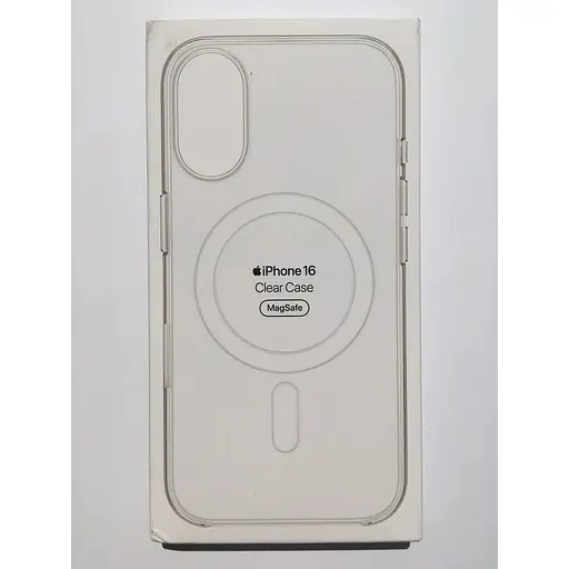Оригинальный прозрачный чехол Apple Clear Case with MagSafe для Iphone 16 (6.1") Clear MA6A4ZM/A