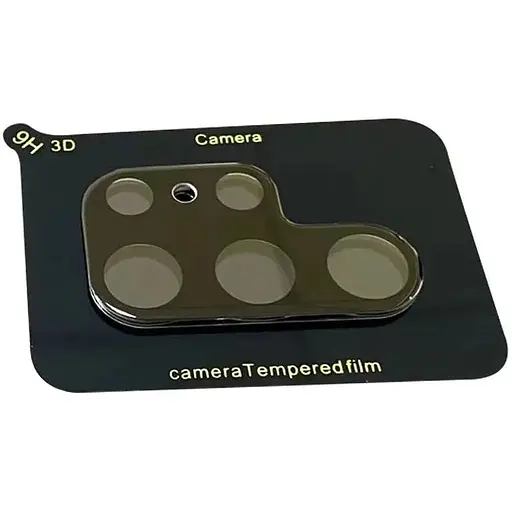 Захисне скло на камеру Epik Full Block (тех.пак) для Samsung Galaxy S24 Ultra Чорний