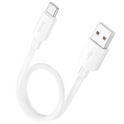 Дата кабель Hoco X96 Hyper USB to Type-C 27W (0.25m) White - фото 2
