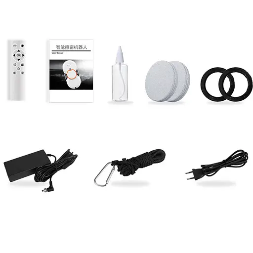 Робот для мийки окон DJET W24D з двухсторонним автоматическим распылителем води White - фото 5