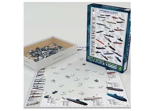 Пазл EuroGraphics Подводные лодки 1000 эл. (6000-0132) - фото 2