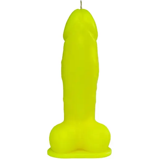 Свеча Love Flame - Dildo L Yellow Fluor, CPS01-Yellow - фото 2