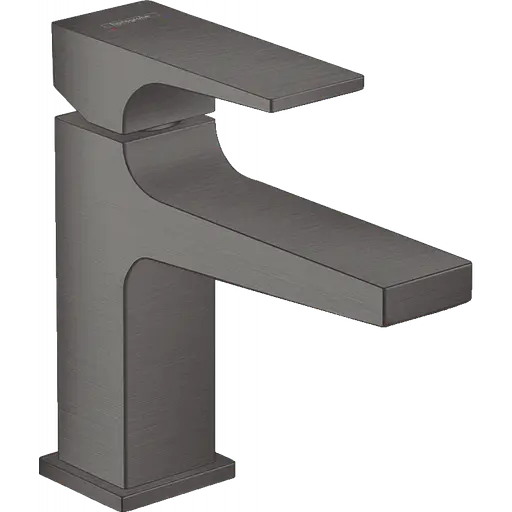 Змішувач Hansgrohe Metropol 100 для умивальника з донним клапаном push-open Brushed Black Chrome 32500340 Шліфований чорний хром - фото 1