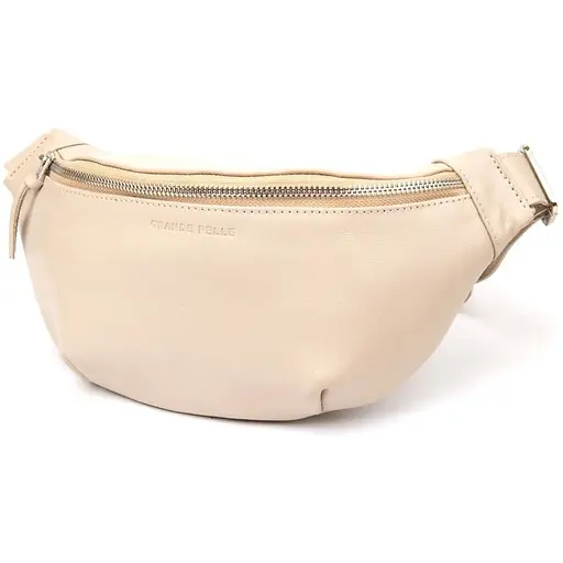 Сумка на пояс кожаная Grande Pelle 30х13х7 см sum0015034 - фото 1