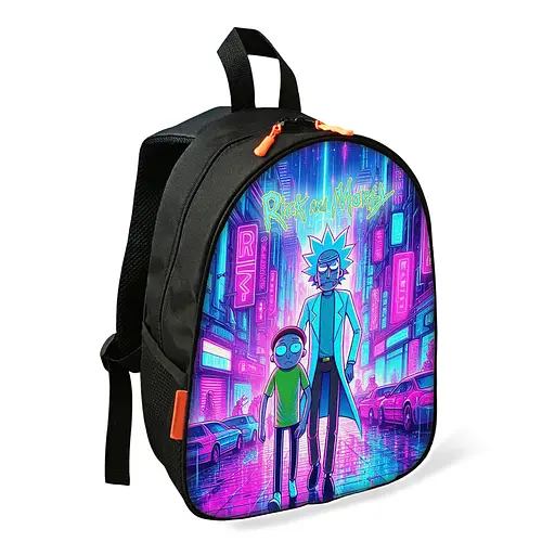 Рюкзак дитячий Рік та Морті шкільний/міський 34х27х13 см для хлопчика (02518)