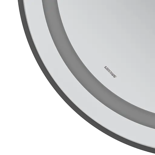 Зеркало Mixxus Premium Ellipse MV05-80x70-Reverse Black MP6646, Черный - фото 7