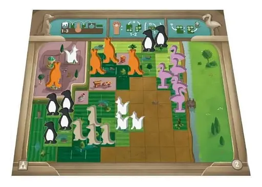 Настольная игра Feuerland Spiele Зоопарк Нью-Йорка (New York Zoo) (англ.) (PS096) - фото 7