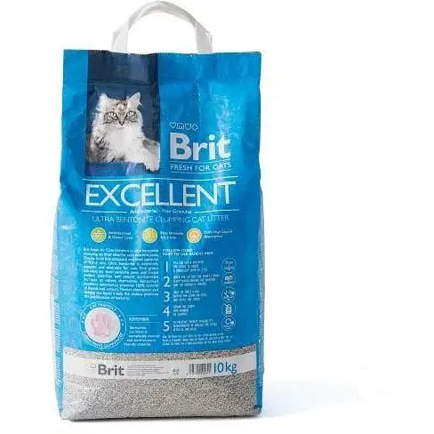 Наполнитель для кошачьего туалета Brit Fresh Excellent бентонитовый 10 кг - фото 3
