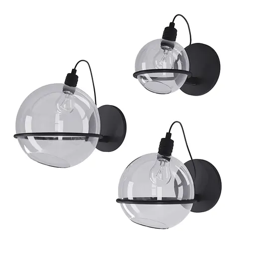 Бра Spacelights PikArt арт. 20925 чорний 13 см - фото 1