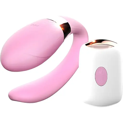Вібратор Boss Series V-Vibe 9 см рожевий