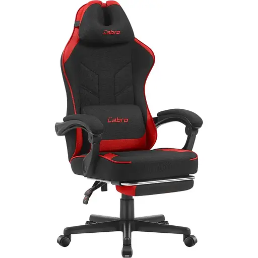 Крісло Cabro C504 Black-Red (тканина)