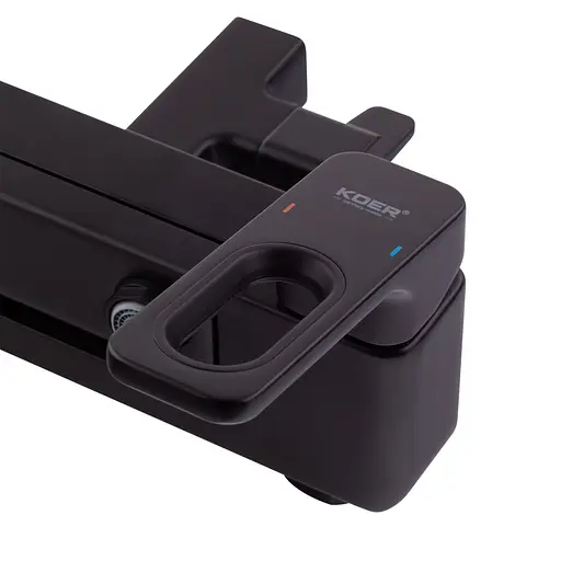 Душова система Koer KB-56031-05 3 функції KR5439, Чорний матовий - фото 6