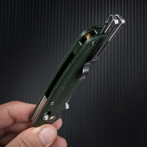 Ніж складаний SRM Medal 255L-MG2, темно-зелений - фото 8