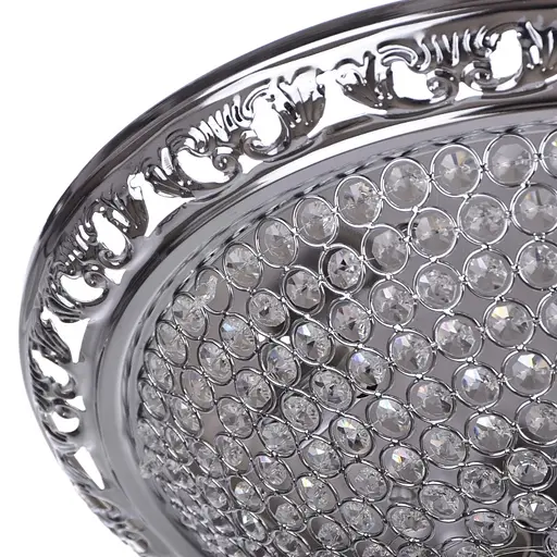 Люстра стельова Brille торт кришталева E14 40W CH (BR-01384C/4) - фото 2