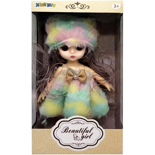 Дитяча іграшкова лялька Bambi 1361-7 шарнірна розмір 15 см - фото 1