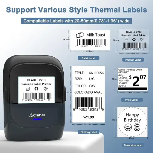 Машина для изготовления термоэтикеток CLABEL, Amazon, Германия - фото 4