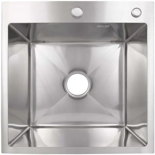 Кухонная мойка встроенная Lidz Handmade H5050H Decor Honeycomb 2,5/0,5 мм LDH5050DEC48365 - фото 1