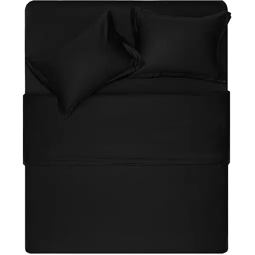 Пододеяльник Ardesto Mix&Match Premium, 160х220см, 100% хлопок, сатин, черный (ART1622DVL) - фото 1