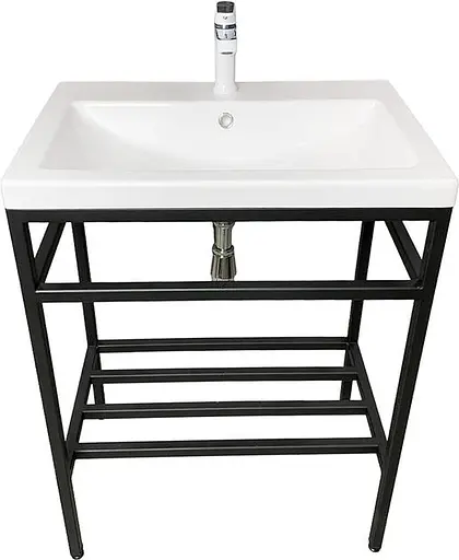 Раковина Adamant умывальник CERS искусственный камень прямоугольная - фото 6