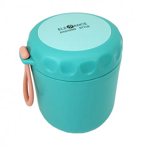 Ланчбокс с ложкой MGZ-011.82(Green) 430 мл