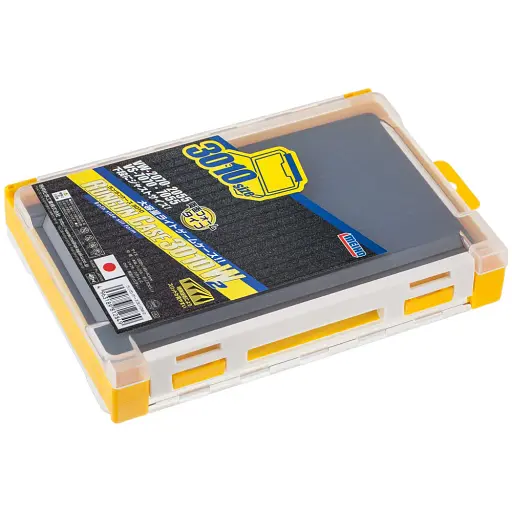 Коробка Meiho Run Gun Case 3010W-2 205x145x40mm Yellow - фото 1
