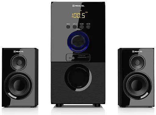 Акустична система Real-EL 2.1 M-555 Black (EL121300013) - фото 3
