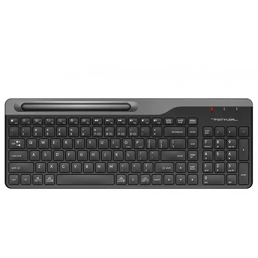 Клавіатура A4tech Fstyler FBK25, Black, бездротова (BT+2.4 ГГц), USB, Bluetooth, мембранні клавіші