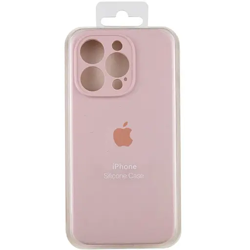 Чехол Epik Silicone Case Full Camera Protective AA для Apple iPhone 13 Pro Max 6.7 Розовый/Chalk Pink - фото 7